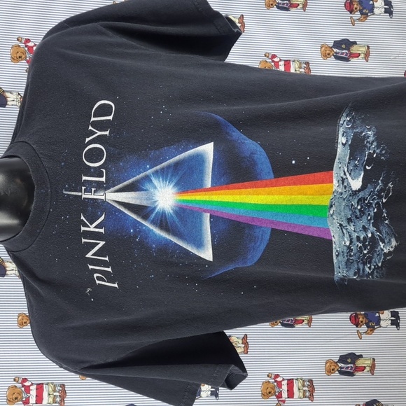 2012 Pink Floyd Side of the Moon big graphic limited licensed XL black t-shirt - Picture 1 of 6
